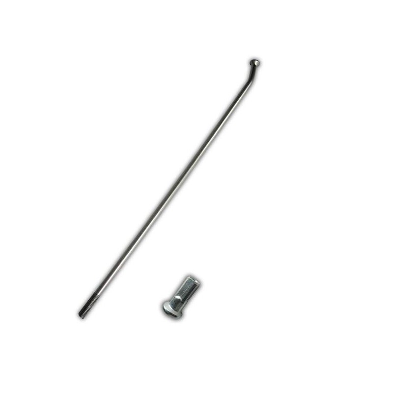 Haan Wheels Szprycha Wzmocniona z Nyplem 18 Cali Tył KTM, Husqvarna, GasGas - Srebrny