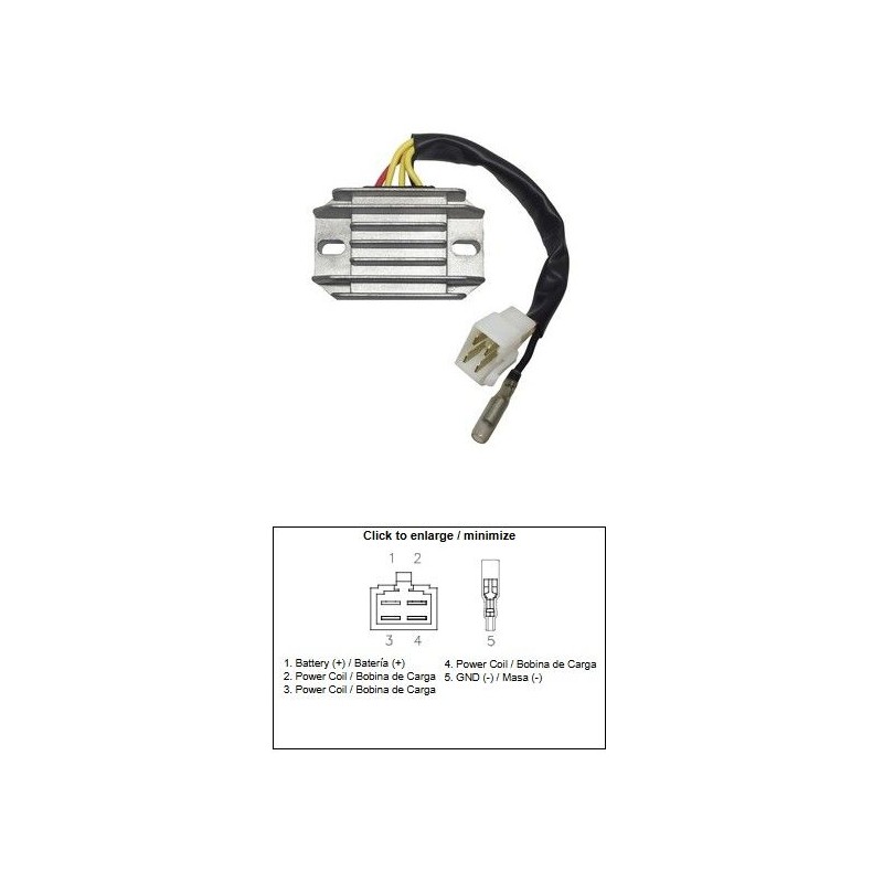 Regulator napięcia Suzuki LT 230 Quad Runner '87-'93 (32800-35B00) - DZE