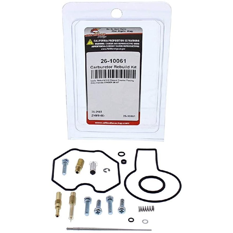 All Balls zestaw naprawczy gaźnika Honda XR400R '96-'97 - Zestawy naprawcze gaźnika