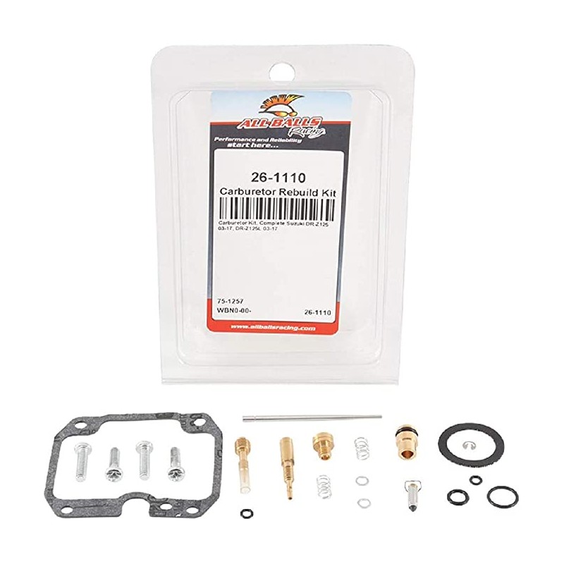 All Balls zestaw naprawczy gaźnika Suzuki DRZ 125 '03-'14 - Zestawy naprawcze gaźnika