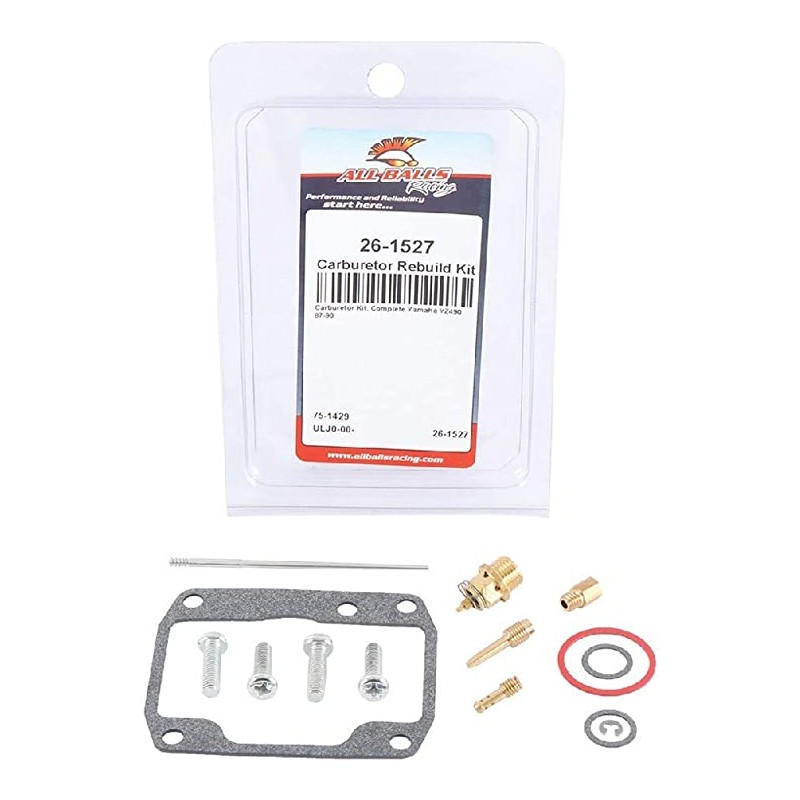 All Balls zestaw naprawczy gaźnika Yamaha YZ 490 '87-'90 - Zestawy naprawcze gaźnika