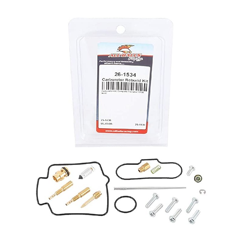 All Balls zestaw naprawczy gaźnika Yamaha YZ 125 '96-'97 - Zestawy naprawcze gaźnika