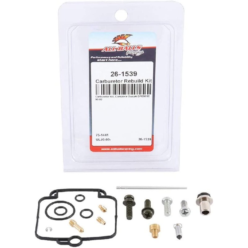 All Balls zestaw naprawczy gaźnika Suzuki DR 350S '90-'92 - Zestawy naprawcze i części gaźników