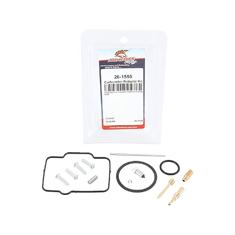 All Balls zestaw naprawczy gaźnika Kawasaki KDX 200 '89-'94 - Zestawy naprawcze