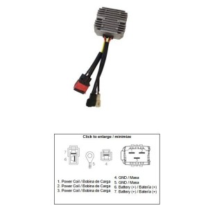 DZE REGULATOR NAPIĘCIA ROYAL ENFIELD 400 HIMALAYAN; 500 CLASSIC; GT 535 CONTINENTAL MOFSET (35A) - Opis, Zastosowanie, Cena