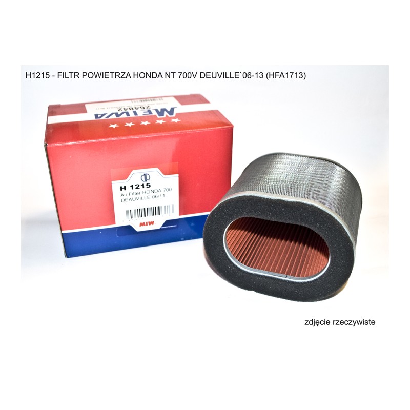 Filtr powietrza Honda NT 700V Deauville`06-13 (HFA1713) - MIW (Meiwa)