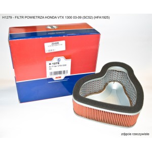 Filtr powietrza MIW (MEIWA) do HONDA VTX 1300 03-09 (SC52) - HFA1925 (OEM:17213-MEA-670)