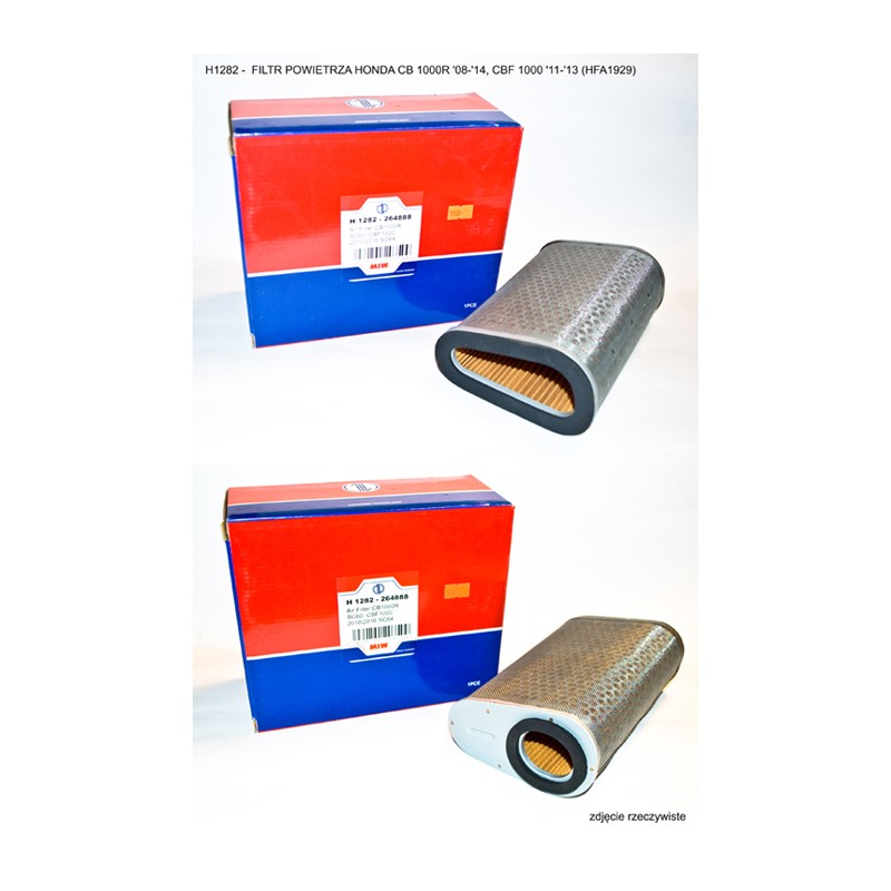 Filtr powietrza MIW (MEIWA) do Honda CB 1000R '08-'14, CBF 1000 '11-'13 (HFA1929)