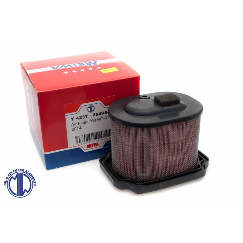 Filtr powietrza MIW (MEIWA) do Yamaha FZ 07 ABS, MT 07, XSR 700, XTZ 690, Tenere 700, T7