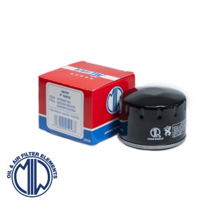 Filtr oleju Aprilia 400/500 Peugeot, Piaggio, Gilera, Malaguti (HF184) - MIW (Meiwa) (50)