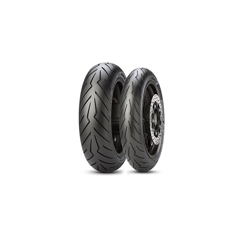 PIRELLI OPONA 120/70-14 DIABLO ROSSO SCOOTER 55S M/C TL PRZÓD