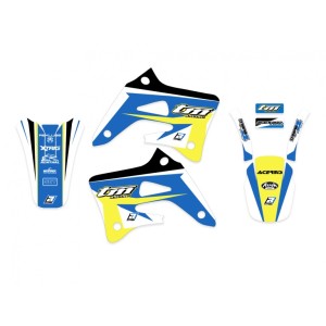 Komplet naklejek Blackbird TM 2T/4T '04-'07 Dream 4 kolor niebieski żółty