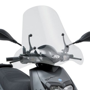 Szyba Kappa do Yamaha BW\'S 125, Aerox R 50, MBK Nitro, MBK Waap 125 - przeszklona 59x70 cm