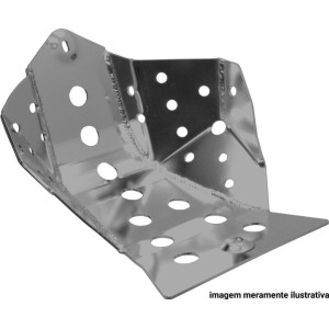 CROSSPRO OSŁONA SILNIKA ALUMINIOWA DO SWM 300 /500 RS 15 - 22 - SREBRNY