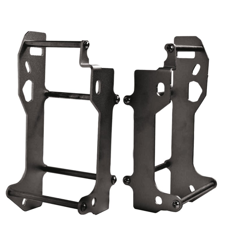 CROSSPRO OSŁONA CHŁODNICY ALUMINIOWA MODEL LIGHT: KTM SX/SXF/XC/XCF '11-'14, EXC 250/300 '12-'16, HUSQVARNA TC/TE/FC '14-'