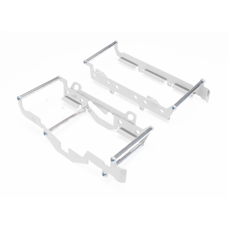 CROSSPRO WYPRZEDAŻ OSŁONY CHŁODNICY ALUMINIOWE MODEL LIGHT (DO MOTOCYKLA Z WENTYLATOREM) KTM EXC '17-'18, EXCF '17-'19, HUSQ