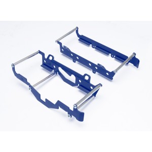 CROSSPRO WYPRZEDAŻ OSŁONY CHŁODNICY ALUMINIOWE MODEL LIGHT (DO MOTOCYKLA Z WENTYLATOREM) KTM EXC 125/250 '17-'18, SX 125 '19