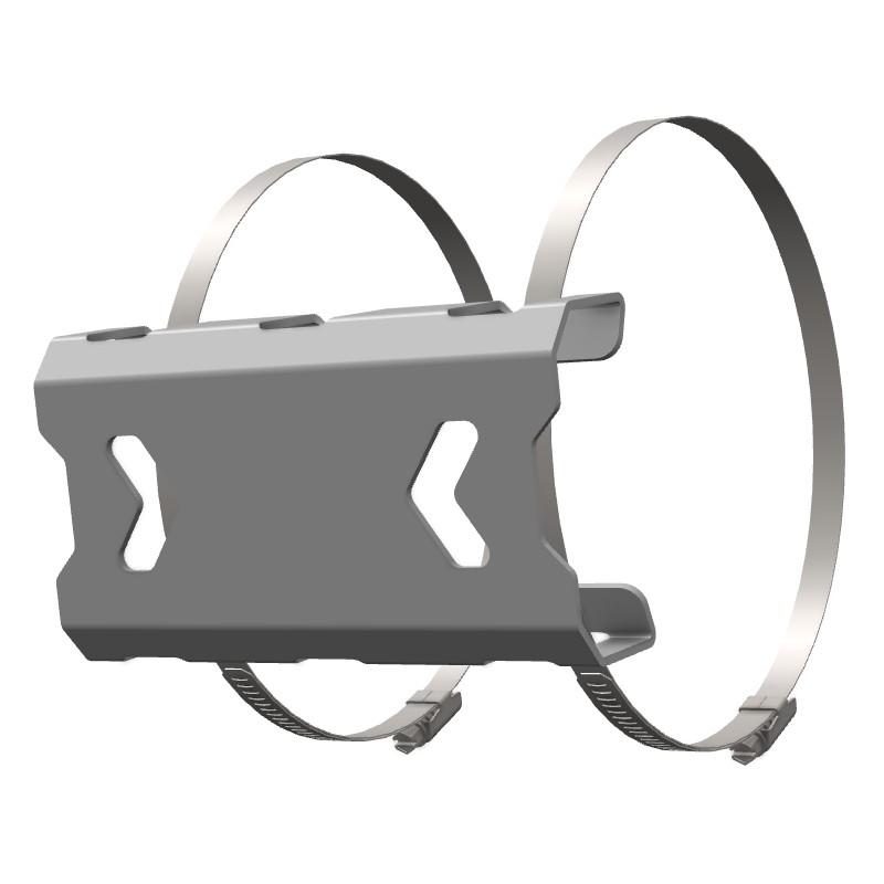 CROSSPRO OSŁONA TŁUMIKA HUSQVARNA 701 ENDURO, GASGAS ES 700, KTM 690 ENDURO '19-'24 KOLOR SREBRNY