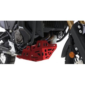 Osłona pod silnik aluminiowa Yamaha XTZ 690 Tenere 700 '21-'24 czerwona
