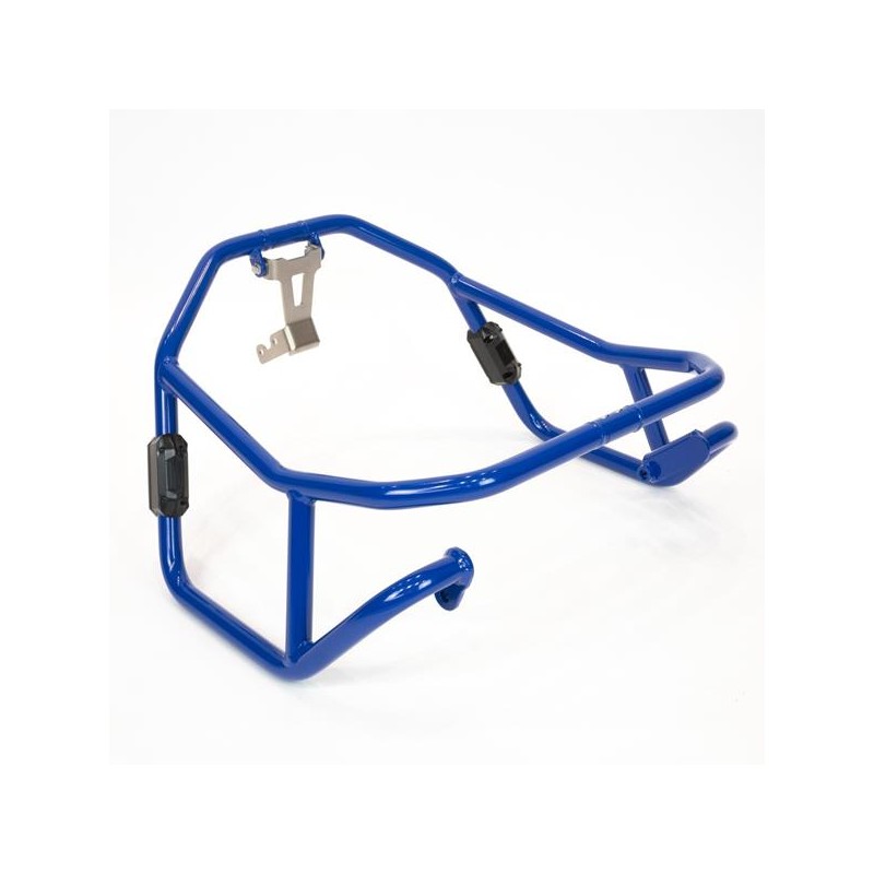 Osłony silnika i chłodnicy Yamaha XTZ 690 Ténéré 700 - niebieskie, aluminiowe, Euro 4 i Euro 5