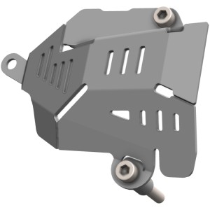 CROSSPRO WYPRZEDAŻ STALOWA OSŁONA POMPY WODY YAMAHA XTZ 690 TENERE 700 '20- '25 - KOLOR SREBRNY