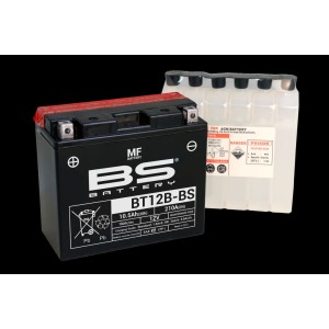 BS AKUMULATOR BT12B-BS (YT12B-BS) (YT12B-4) 12V 10AH 151X70X130 BEZOBSŁUGOWY - ELEKTROLIT OSOBNO (175A)
