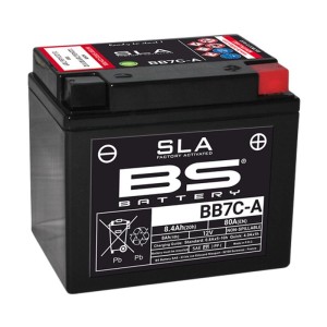 Akumulator BS BB7C-A (FA) (YB7C-A) 12V 8AH - ZALANY (80A)