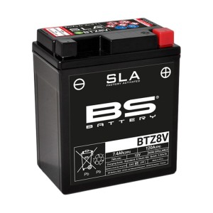 BS AKUMULATOR BTZ8V (FA) (YTZ8V) 12V 7AH 113X70X130 BEZOBSŁUGOWY