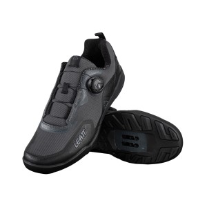 Buty rowerowe LEATT 6.0 Clip SPD Stealth czarne rozmiar 41.5