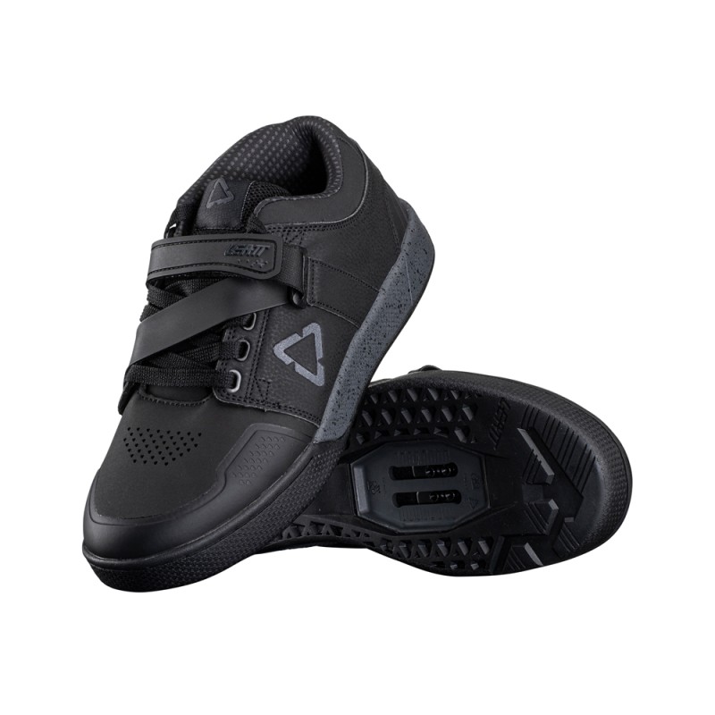 Buty rowerowe LEATT 4.0 Clip (SPD) Shoe Black - rozmiar 41.5/26 cm
