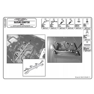 Kappa Adapter do Zamontowania Stelaża Bocznego TE3100K