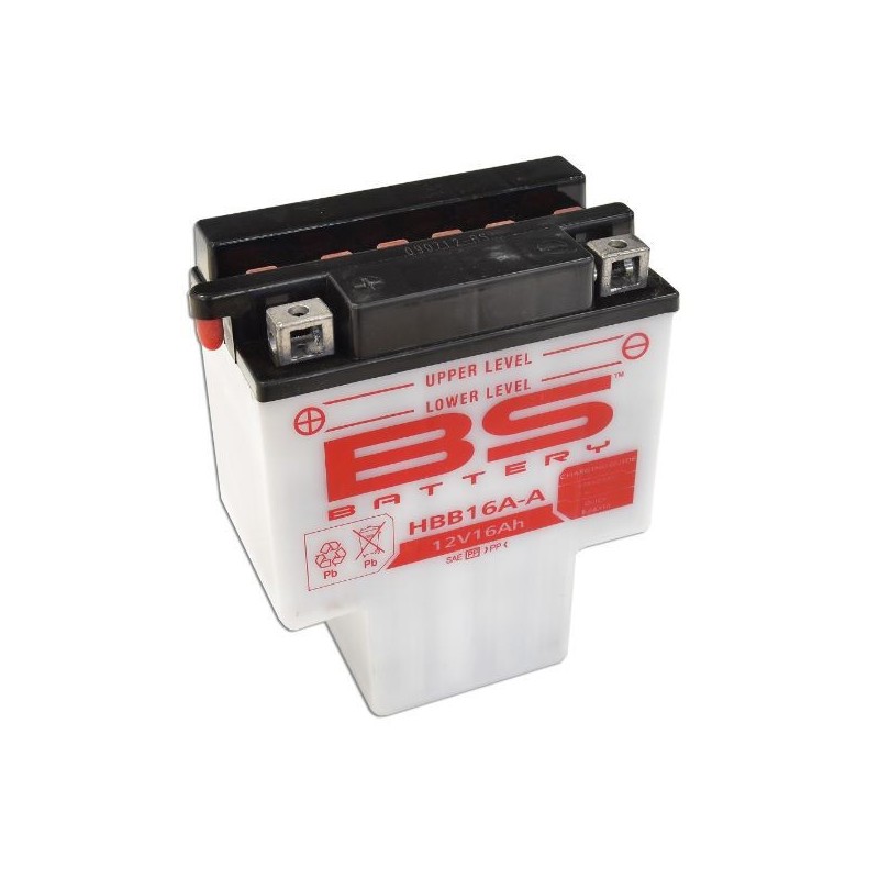 BS AKUMULATOR HBB16A-A (HYB16A-A) 151X91X180 OBSŁUGOWY - ELEKTROLIT OSOBNO (210A)