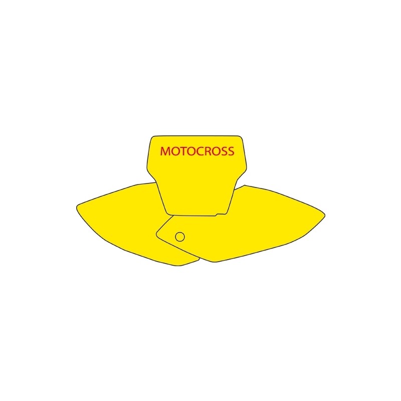 Naklejki pod numery startowe Honda CRF 450 '05-'07 - Wyprzedaż kompletnego kompletu