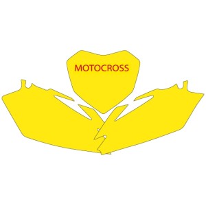 Naklejki pod numery startowe CRF 450R '09-'12 (11), CRF 250R '10-'13 - Wyprzedaż kompletu