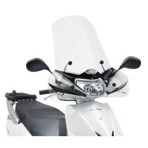 Szyba Honda Lead 110 (08-14) 52 x 66,5 cm przezroczysta - mocowanie A314AK