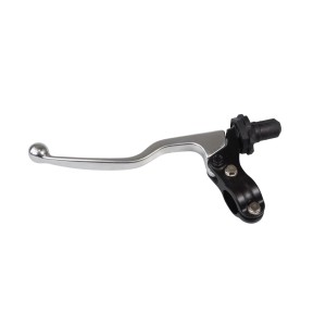 EMGO 2025/02 DŹWIGNIA SPRZĘGŁA Z UCHWYTEM I OSŁONĄ GUMOWĄ YAMAHA YZ 125 / 250 '00-'05 KUTA (OEM: 5HD-83911-00)