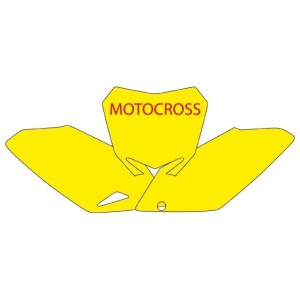 Komplet naklejek numerów startowych Suzuki RMZ 450 '08-'16 - Wyprzedaż