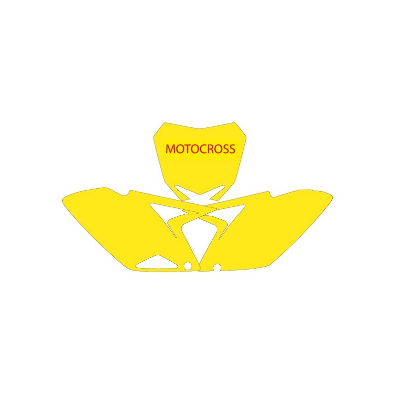 Naklejki numery startowe Suzuki RMZ 250 '10-'16 - Komplet wyprzedażowy