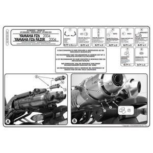 Kappa Adapter do Zamontowania Stelaża Bocznego KL351 oraz TE351K