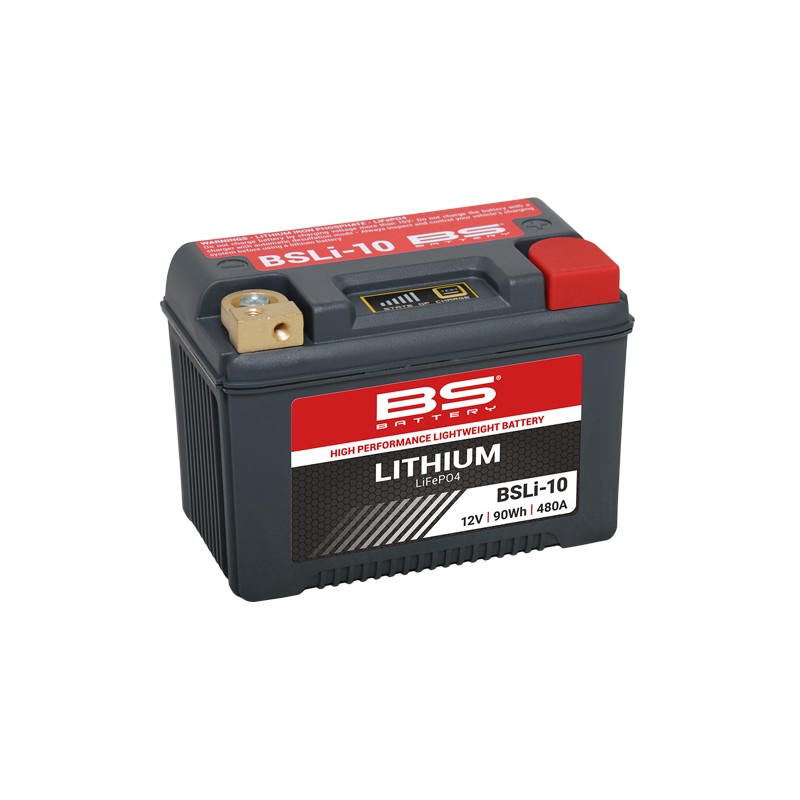 BS Akumulator litowo-jonowy LiFePO4 BSLI-10 (12,8V, 480A, 90Wh, 7,5Ah)
