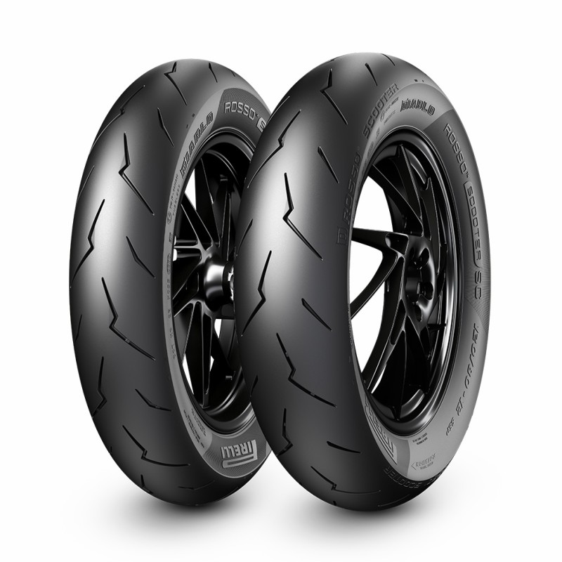 PIRELLI OPONA 120/80-12 DIABLO ROSSO SCOOTER SC 55P TL M/C TYŁ DOT 01/2022 (PIT BIKE)