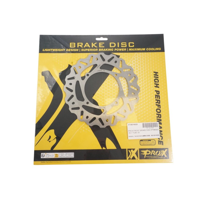 PROX 2025/04 TARCZA HAMULCOWA PRZÓD KTM SX 65 '25-, HUSQVARNA TC 65 '25-, GAS GAS MC 65 '25-