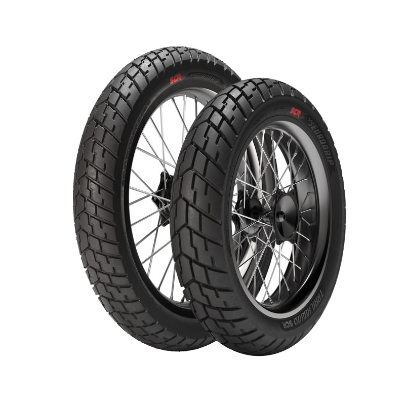 EUROGRIP OPONA 100/90-18 TRAILHOUND SCR 56H TL PRZÓD DOT 06/2025 - Opona motocyklowa