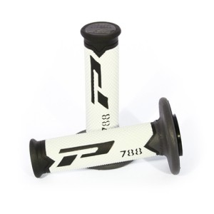 PROGRIP MANETKI PG788 OFF ROAD (22+25MM, DŁ.115MM) KOLOR CZARNY/ BIAŁY/ TYTANOWY