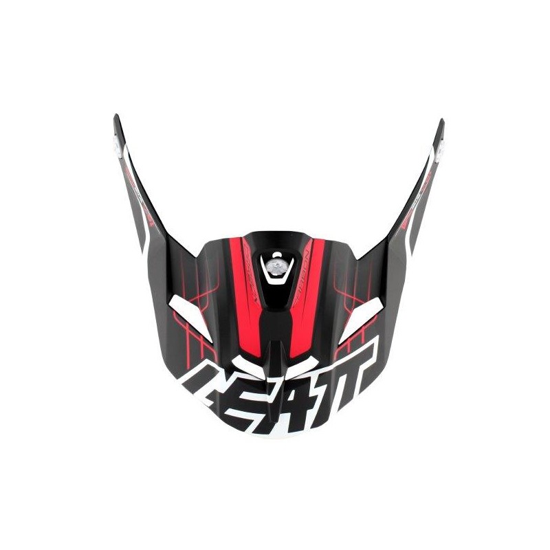 LEATT DASZEK DO KASKU GPX 6.5 CARB V01 ROZM. M-XXL KOLOR CZERWONY/SZARY/BIAŁY