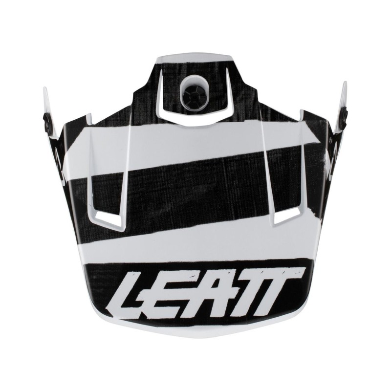 LEATT DASZEK/VISOR DO KASKU MOTO 3.5 V22 WHITE - BIAŁY/CZARNY - ROZMIAR M-XXL