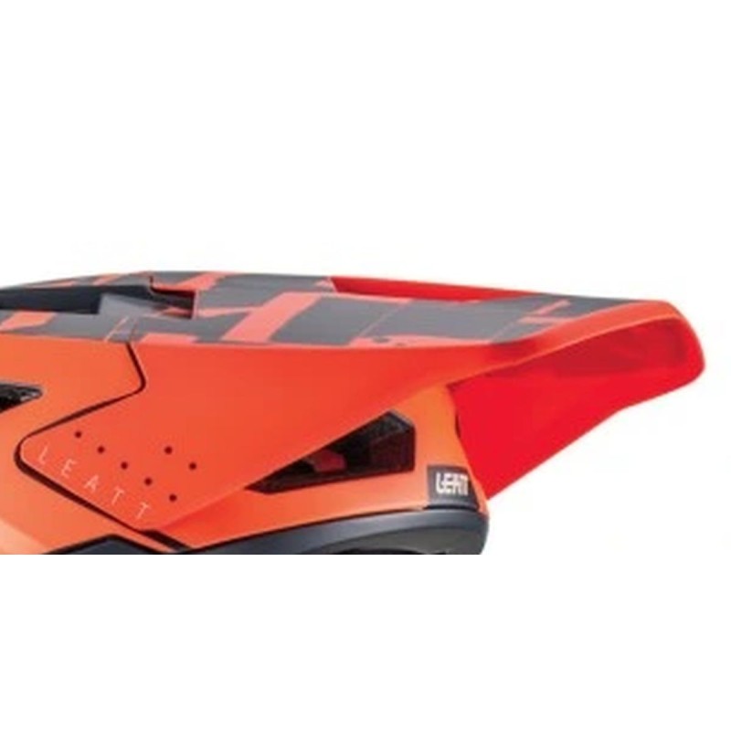 LEATT DASZEK DO KASKU ROWEROWEGO VISOR MTB 4.0 V22.1 CORAL KOLOR POMARAŃCZOWY/CZARNY ROZMIAR L/XL