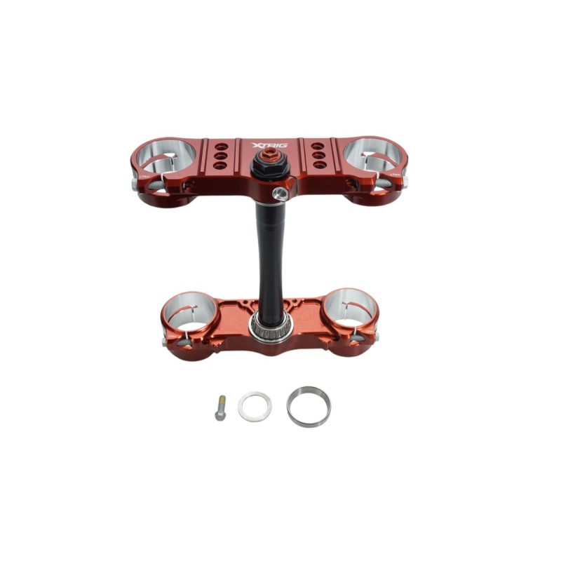 XTRIG PÓŁKI ZAWIESZENIA PRZEDNIEGO ROCS PRO TRIPLE CLAMPS BETA RR/RX '16-'26 (OFFSET 20MM-23MM) KOLOR X-TRIG BROWN