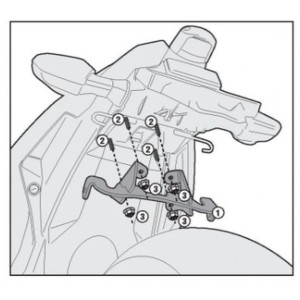 KAPPA Adapter do Zamontowania Stelaża Bocznego TE4108K Bez Użycia Stelaża Centralnego KZ4108