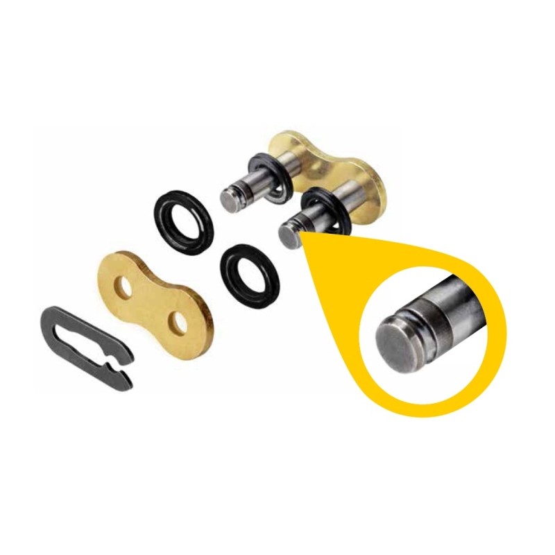 Regina zapinka łańcucha 530DR Drag Race (42/136DR) - złoty